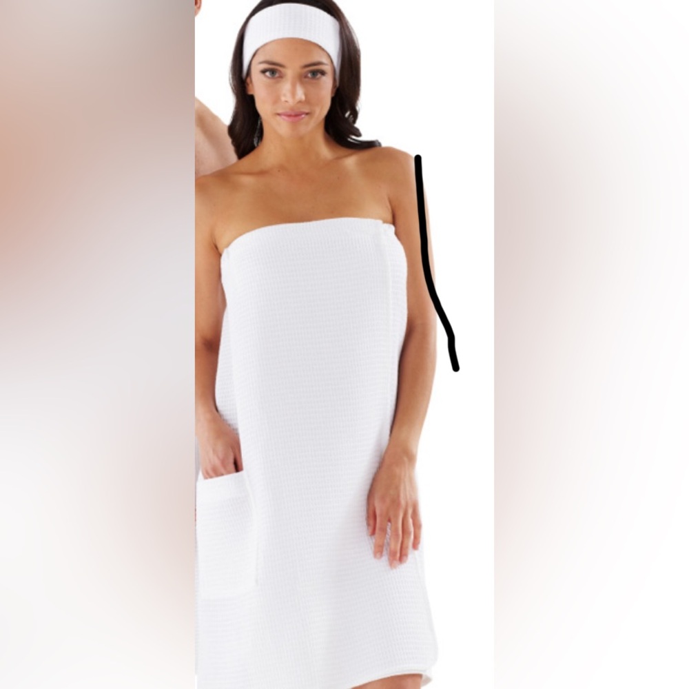 Boca Terry Waffle weave bath wrap